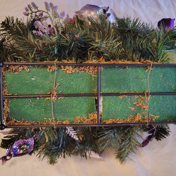 Lot of 3 Purple Decorative Artificial Floral Items - Picture 9 of 13